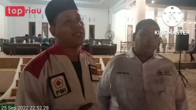 
 Drs. H. Suhardiman Amby Resmi Nakhodai PMI Kabupaten Kuantan Singingi