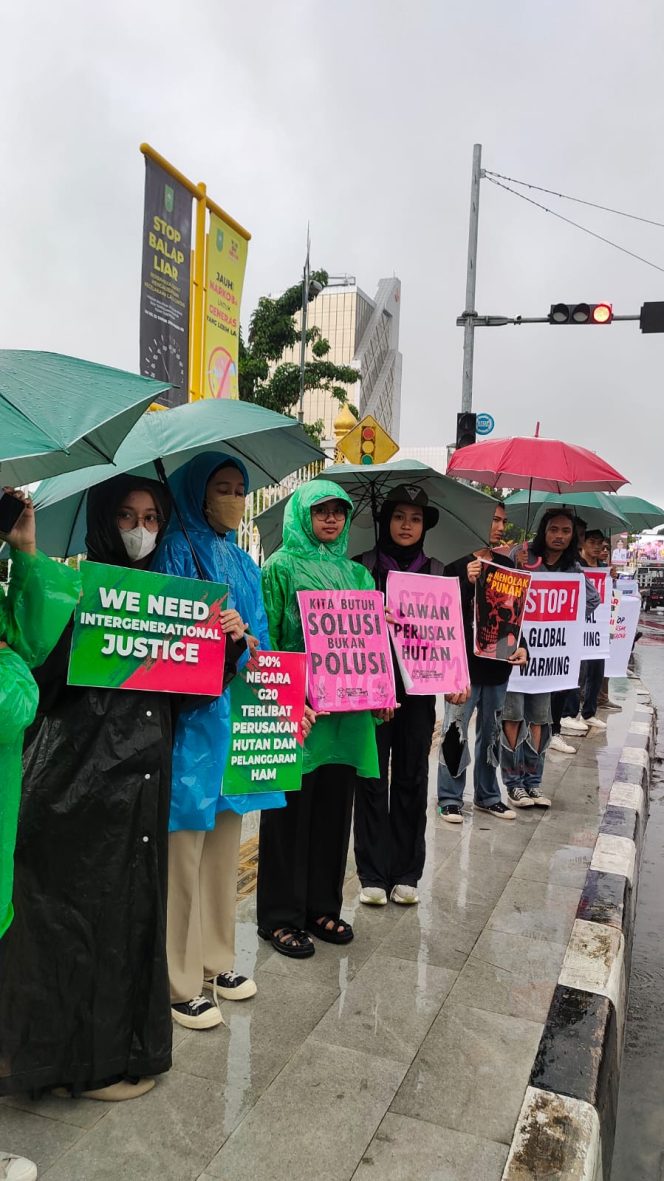 
 Ancaman Serangan Iklim Secara Global, Pekanbaru: Riau Darurat Iklim!
