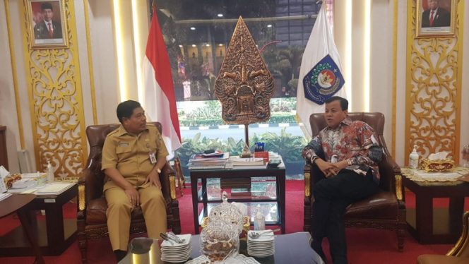 
 Kuansing Menuju Good Goverment, Suhardiman Sambangi Sekjen Kemendagri