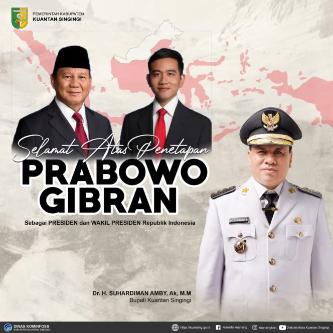 
 Setelah Putusan MK, Bupati Suhardiman Ucapkan Selamat Kepada Prabowo Gibran