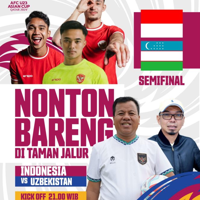 
 Bupati Kuansing Kembali Gelar Nobar, Timnas Indonesia Pastikan Tiket Semi-final
