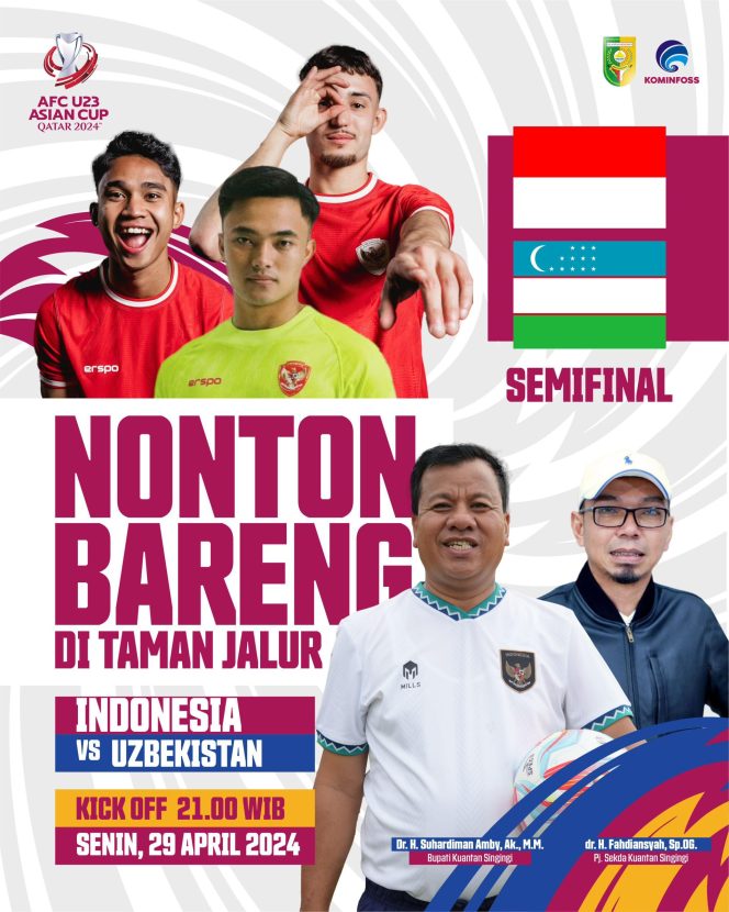 
 Kominfoss Siapkan Wifi Gratis Di Acara Nobar Bupati Kuansing