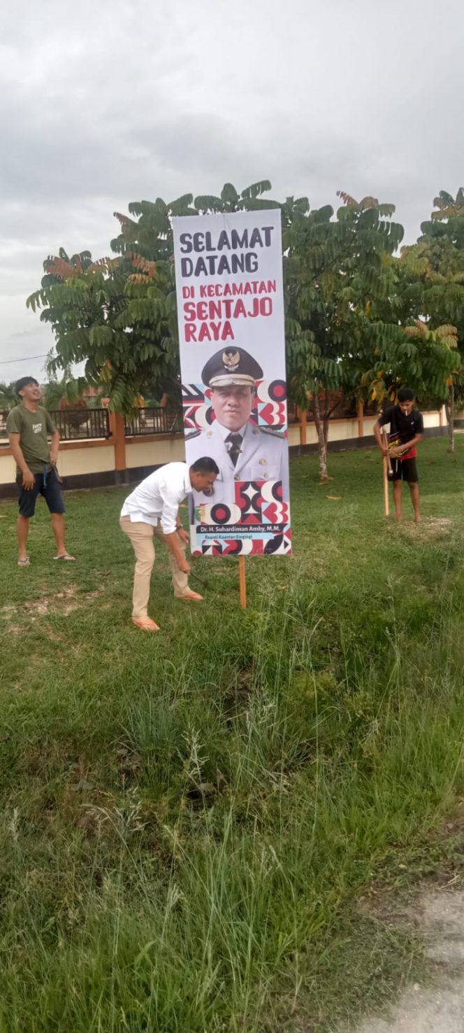 
 Bakal Di Resmikan Bupati, Sentajo Raya Siap Canangkan Gerakan Kamis Bersih