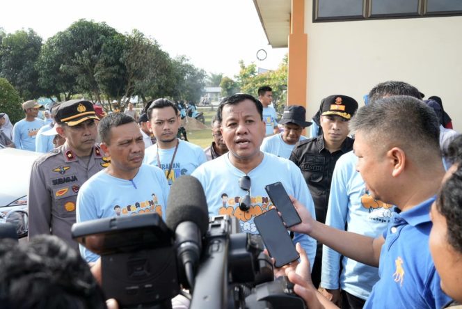 
 Lounching Gerakan Kamis Bersih, Bupati Suhardiman, Siapkan ” Kue ” Pembangunan Untuk Sentajo Raya