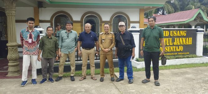 
 Dikunjungi Pemerintah Pusat, Camat Sentajo Raya Dukung Penuh Koto Sentajo Jadi Kawasan Cagar Budaya