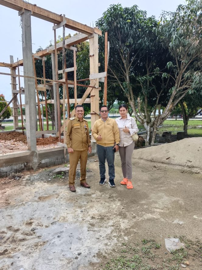 
 Atas Komitmen Bupati Suhardiman, Sentajo Raya Kembali Kebagian Bangunan Tower BTS