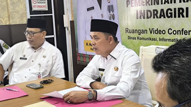 
 Bupati Inhil Ikuti Peluncuran Indikator MCP 2025 Secara Virtual Bersama KPK RI