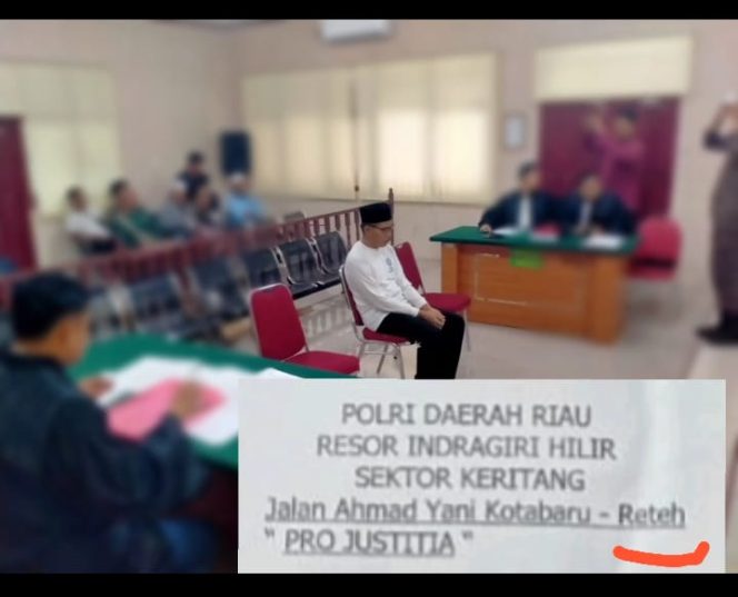 
 Malang!! Panen Sawit Dikebunya Sendiri, Sorang Petani di Keritang Kena Jeruji Besi