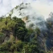 Kebakaran lahan di Nagari Tarantang, Kecamatan Harau Kabupaten Limapuluh Kota. Tangkapan layar/istimewa