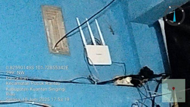 
 Diduga Tak Berizin, Provider Internet di Desa Pangkalan Dikeluhkan Warga