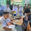Kegiatan donor darah yang digelar di Pondok Pesantren Sumatera Thawalib Parabek bareng PMI Kota Bukittinggi. Dok:IST