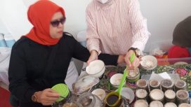 Penampakan Ampiang Dadiah, Kuliner khas Minangkabau ini jadi primadona yang bikin lidah bergoyang sekaligus hati terpikat. Foto: Rafika Santi